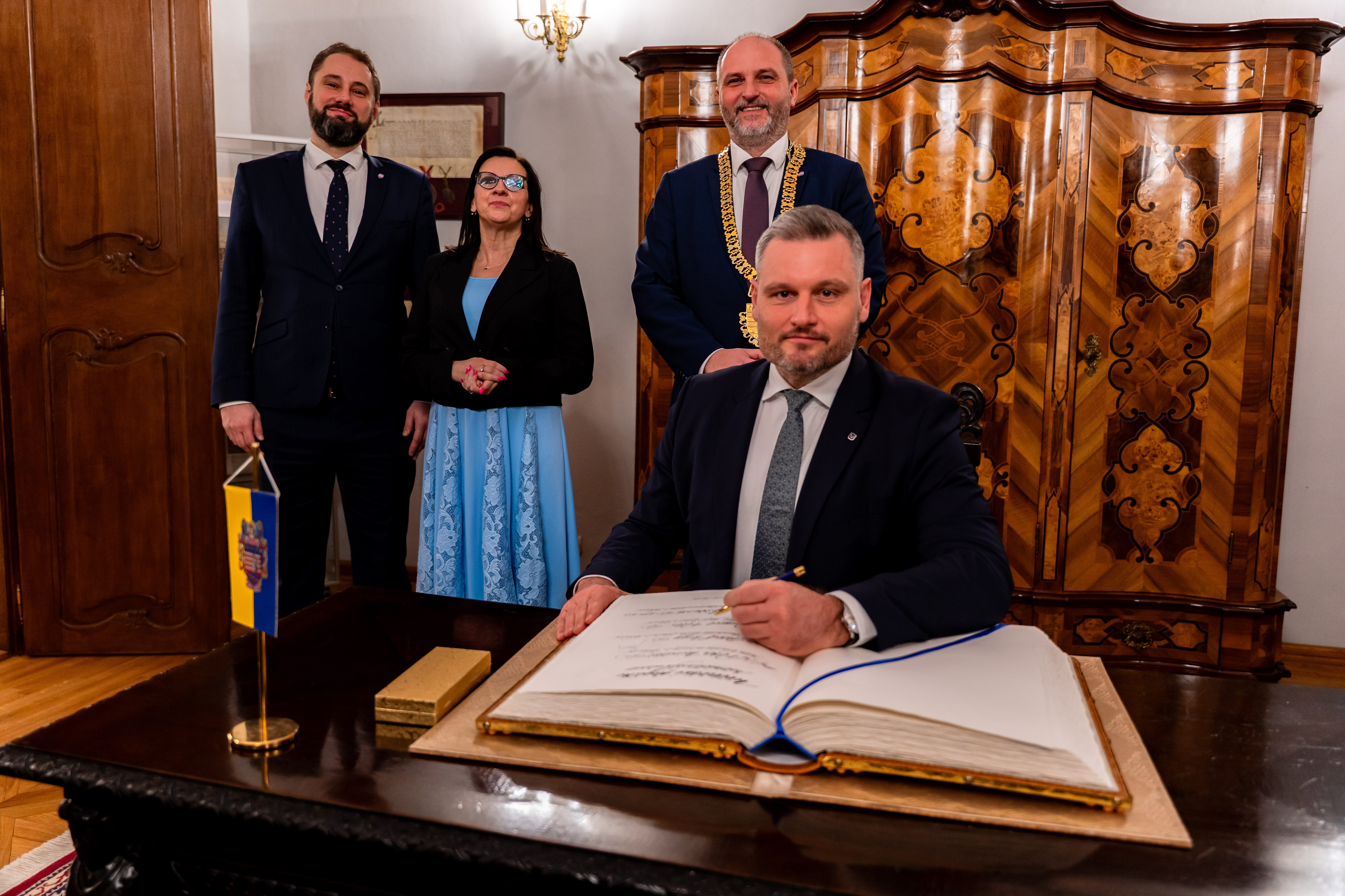 prijatie rektorov univerzit mesta Kosice a riaditelov nemocnic-29